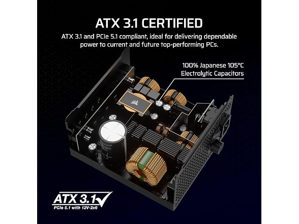 CORSAIR RM1000x Fully Modular ATX Power Supply