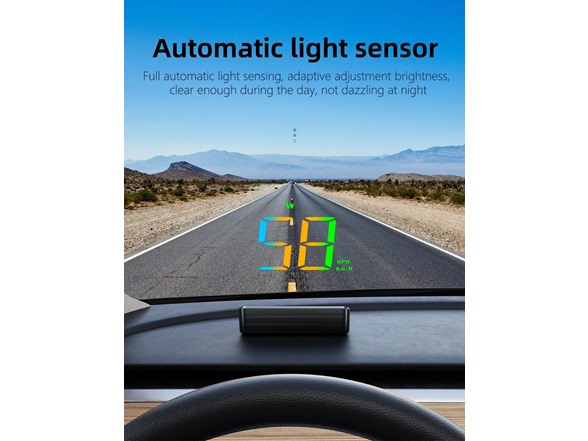 Head-Up Speedometer Display
