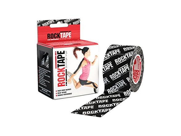 RockTape 71180 Athletic Tapes & Wraps, Black