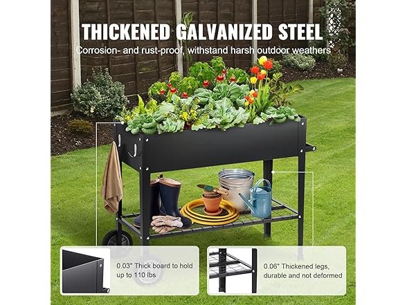 VEVOR Raised Garden Bed