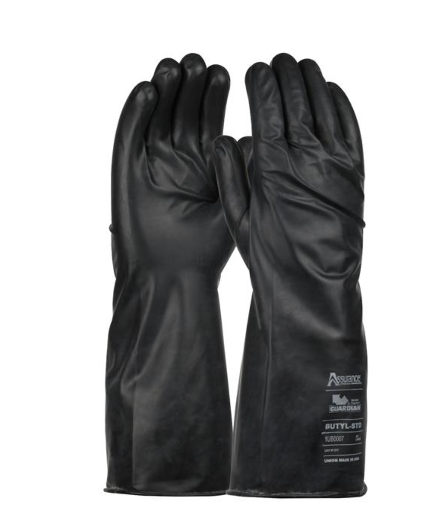 Boss 14 in. Butyl Rubber 7 mil Guardian Gloves - Gallery 3