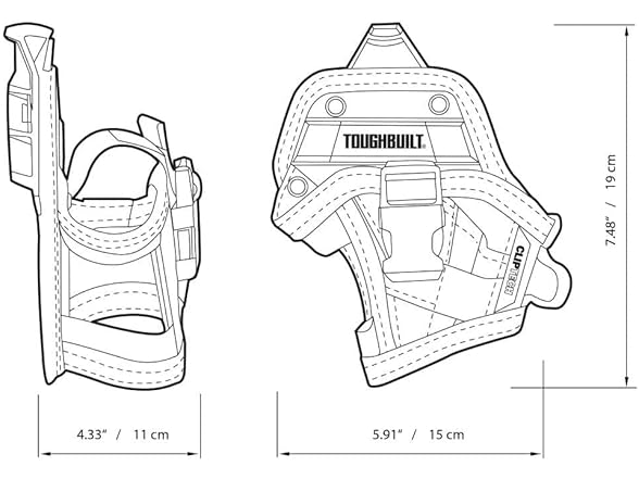 ToughBuilt TB-CT-20-S Compact Drill Holster - Header