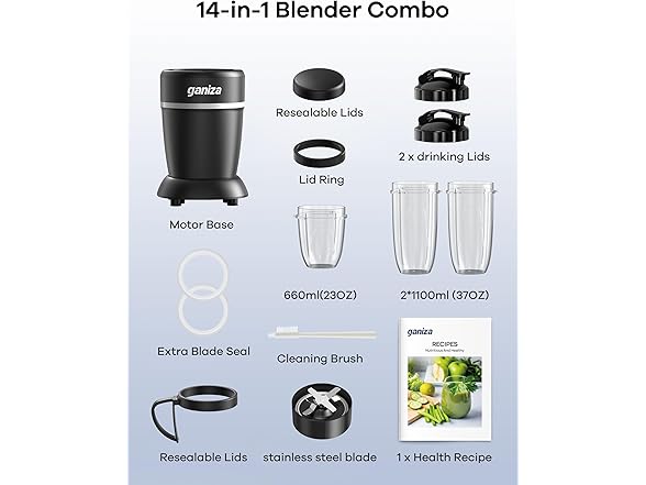 Ganiza Smoothie Blender