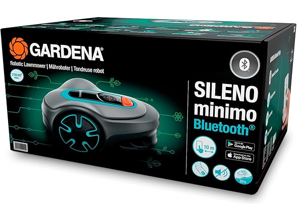 GARDENA SILENO Minimo - Automatic Robotic Lawn Mower