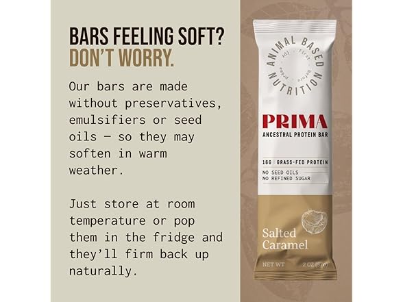 7PK PRIMA ANCESTRAL PROTEIN BAR Grass Fed