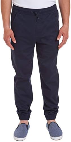 Nautica Young Men's Uniform Jogger Pant, Navy, Small(28/30)