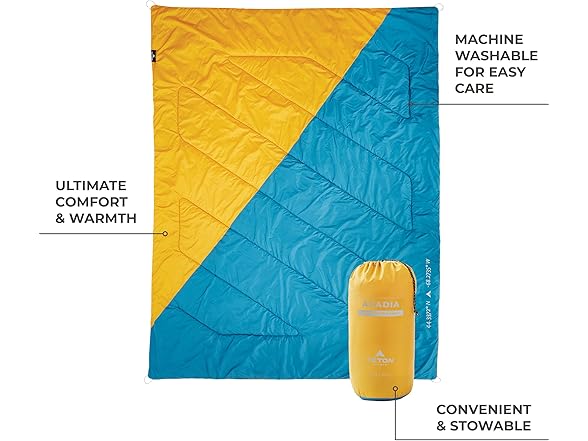 TETON Outdoor Blanket, Acadia Cozy, Mammoth