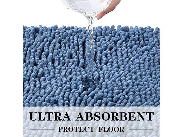 Bath Rugs 32x20, Extra Soft Absorbent