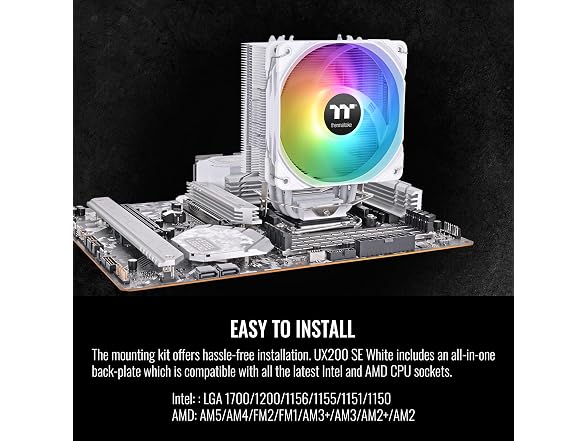 Thermaltake UX200 SE White 5V Motherboard