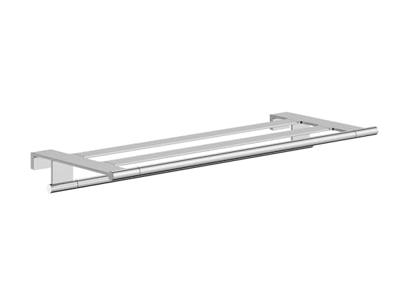 hansgrohe AddStoris S 3-inch Modern Towel Rack, Chrome