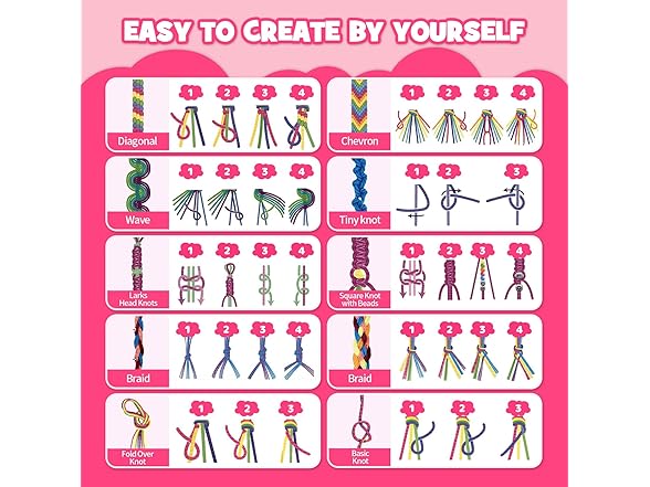 P&C W1135 Friendship Bracelet Kit