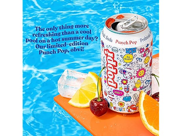 Poppi Poppi Sparkling Prebiotic Soda Beverage