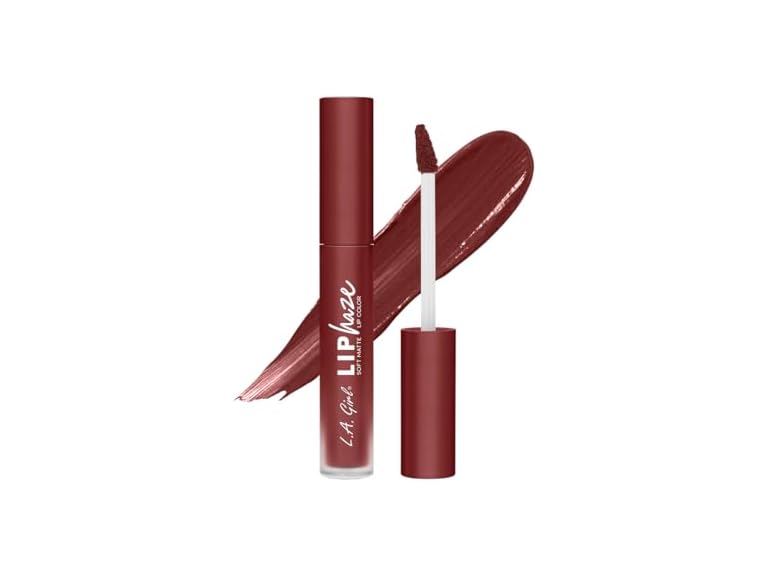 L.A. Girl L.A. Girl Lip Haze Soft Matte Lip Color, Risk Tak
