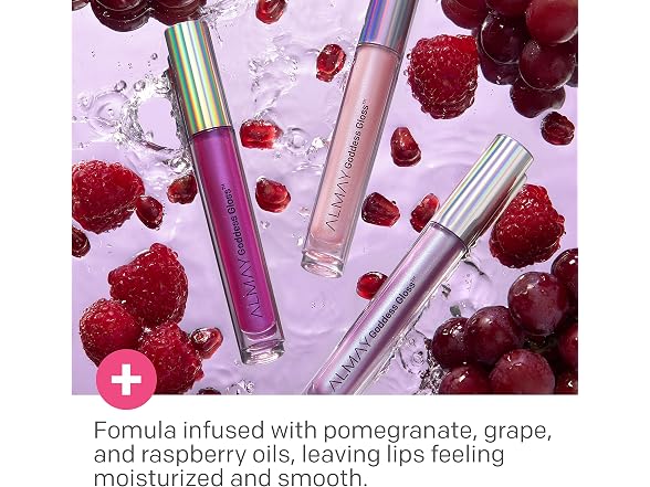 Almay Lip Gloss Holographic Glitter 700 Flame