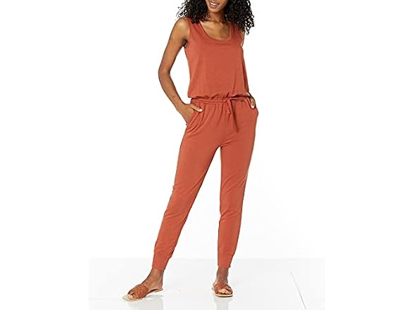 Amazon Essentials Women Studio Terry Jumpsuit