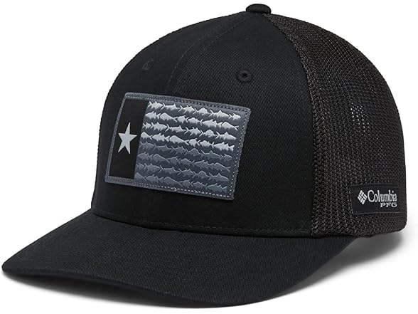 Columbia PFG Flag Mesh Cap-High Crown S/M