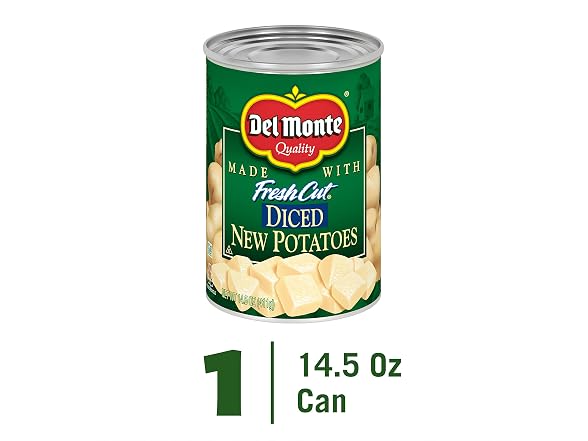 Del Monte Fresh Cut Diced Potatoes, 14.5