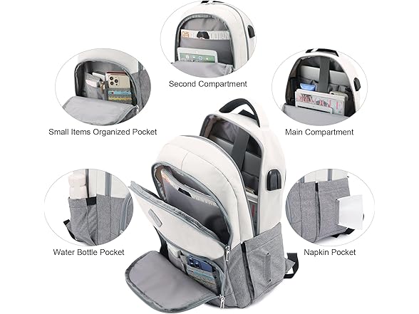 LOVEVOOK 15.6" Classic Backpack