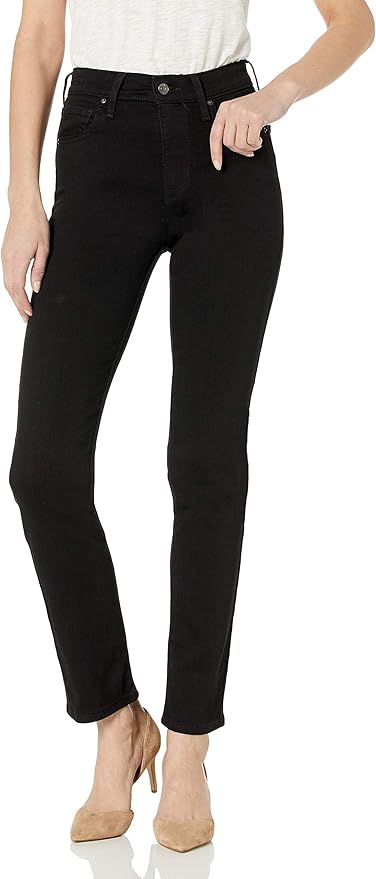 Levi's Womens 724 High Rise Straight Jeans - Gallery 8