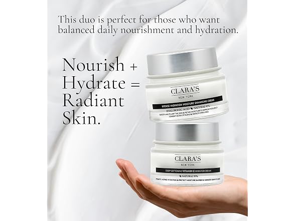 Claras New York Vitamin E Face Cream Duo 2 Pack