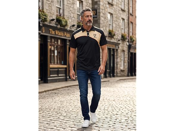 Live FOR Rugby Men (L) Harp Ireland Polo Shirt