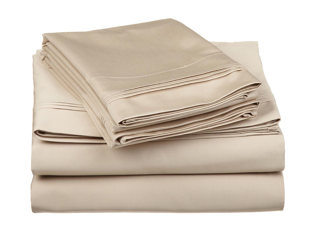 650 Thread Count Egyptian Cotton Solid Sheet Set - Gallery 23