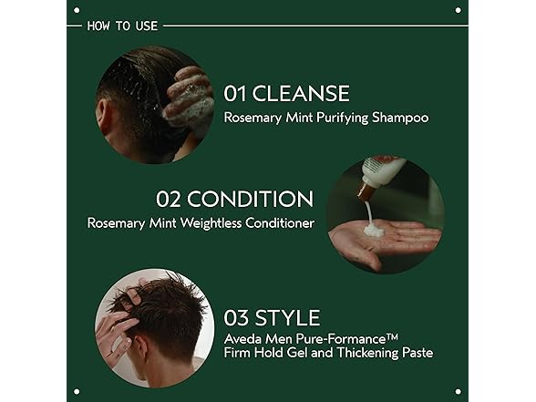 Aveda Men Pure-Formance Firm Hold Gel, 5 oz