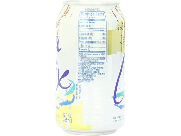 8PK LaCroix Sparkling Water, Coconut, 12 Fl oz