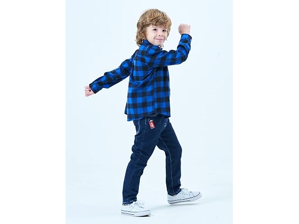 Sobrisah Boys (2T) Shirts Long Sleeve Button Shirt