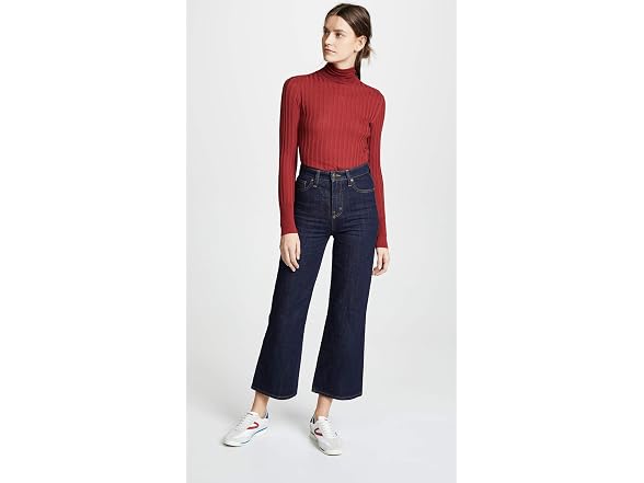 Lee Women (27) Modern Women's Cropped Wide Jeans