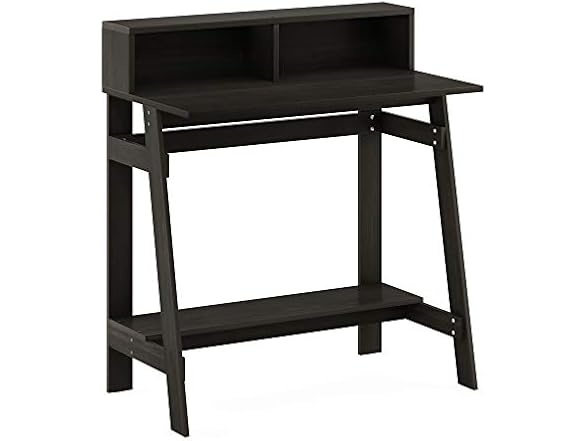 Furinno Simplistic a Frame Computer Desk, Espresso