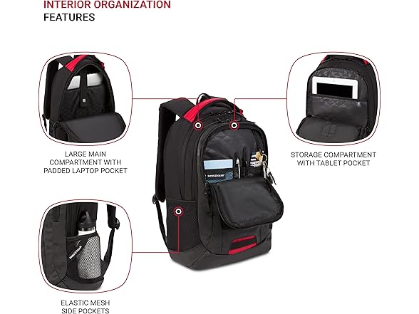 SwissGear Cecil 5505 Laptop Backpack, 18-Inch