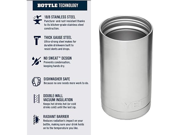 YETI Rambler 12oz Bottle, Alpine Yellow
