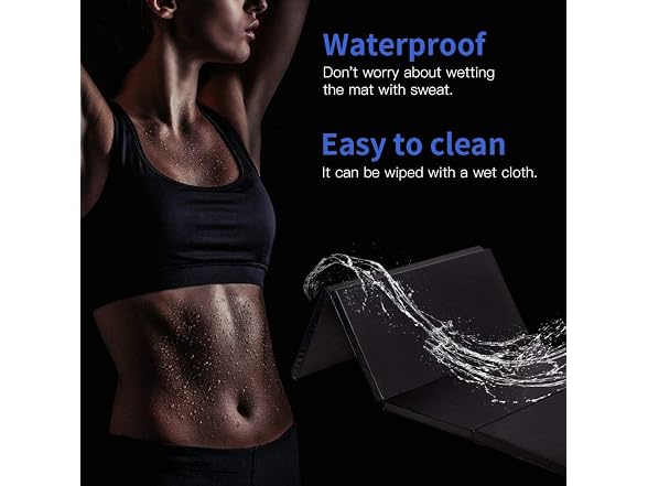 BestMassage Exercise Mat 4'x8'x2 Gymnastics Mat 4