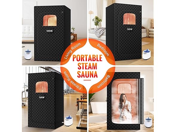 X-Vcak Portable Steam Sauna Box