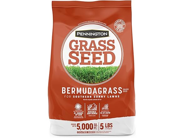 Pennington Bermudagrass Grass Seed 5 lb