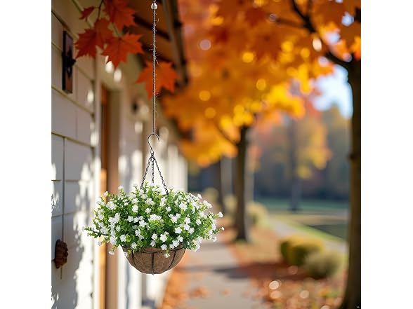 BCBLF White Artificial Flowers