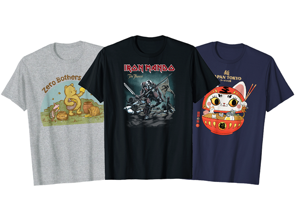3 T-Shirts for $24 at Checkout!