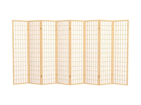 Red Lantern 6 ft Tall Window Pane Screen
