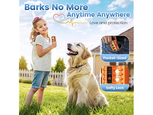 Cbersmg W0110 Dog bark deterrent device