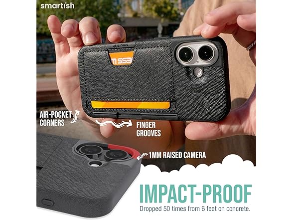 Smartish Smartish® iPhone 16 Plus Wallet Case - Wallet S