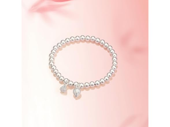 Zhou Liu Fu Silver Ball Bracelet