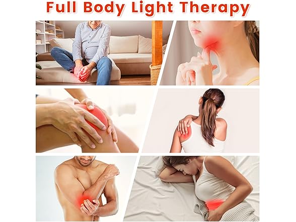 Red Light Therapy Belt for Body, Near Infrared Light Therapy