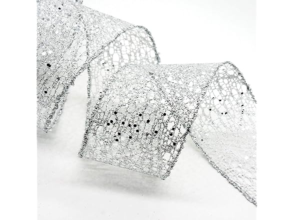CT CRAFT LLC Sparkling Glitter Mesh Wire