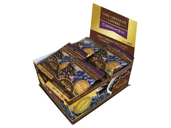 (8 Pack) Dark Chocolate CabernayZyn® Wine Grapes - Gallery 14