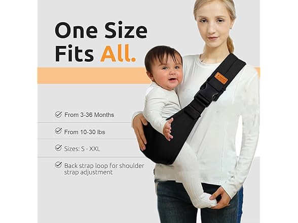 Marrlly Baby Sling Carrier
