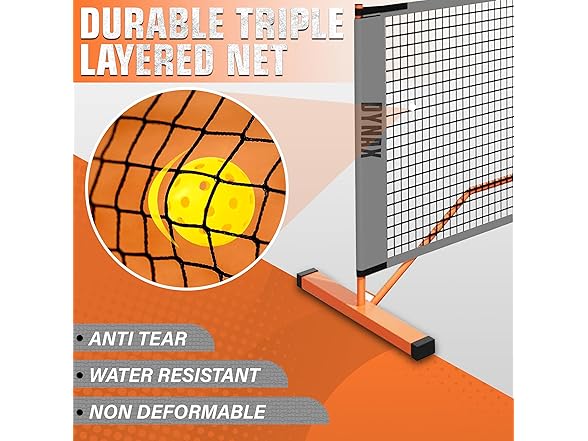 DYNAX Portable Pickleball Net 22FT