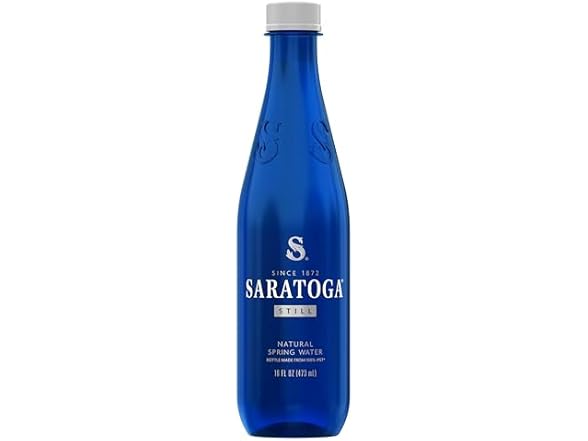 1CT Saratoga Still Spring Water Bottle PET