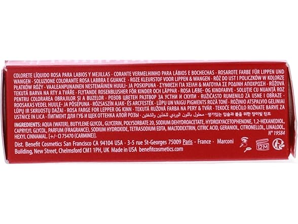 2PK Benefit Benetint Rose-Tinted Lip & Cheek Stain