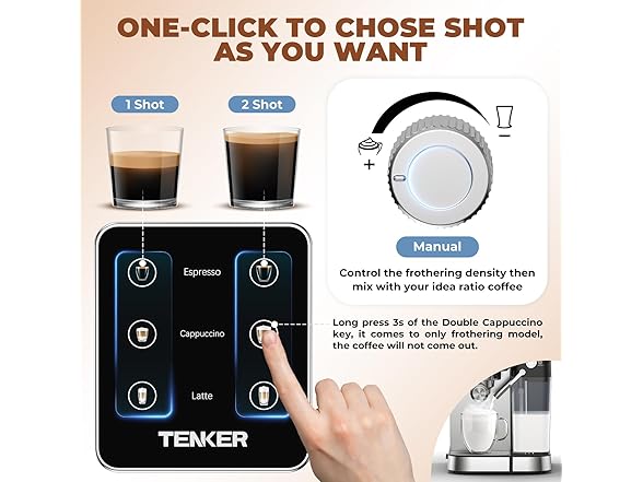 Touchscreen Espresso Machine